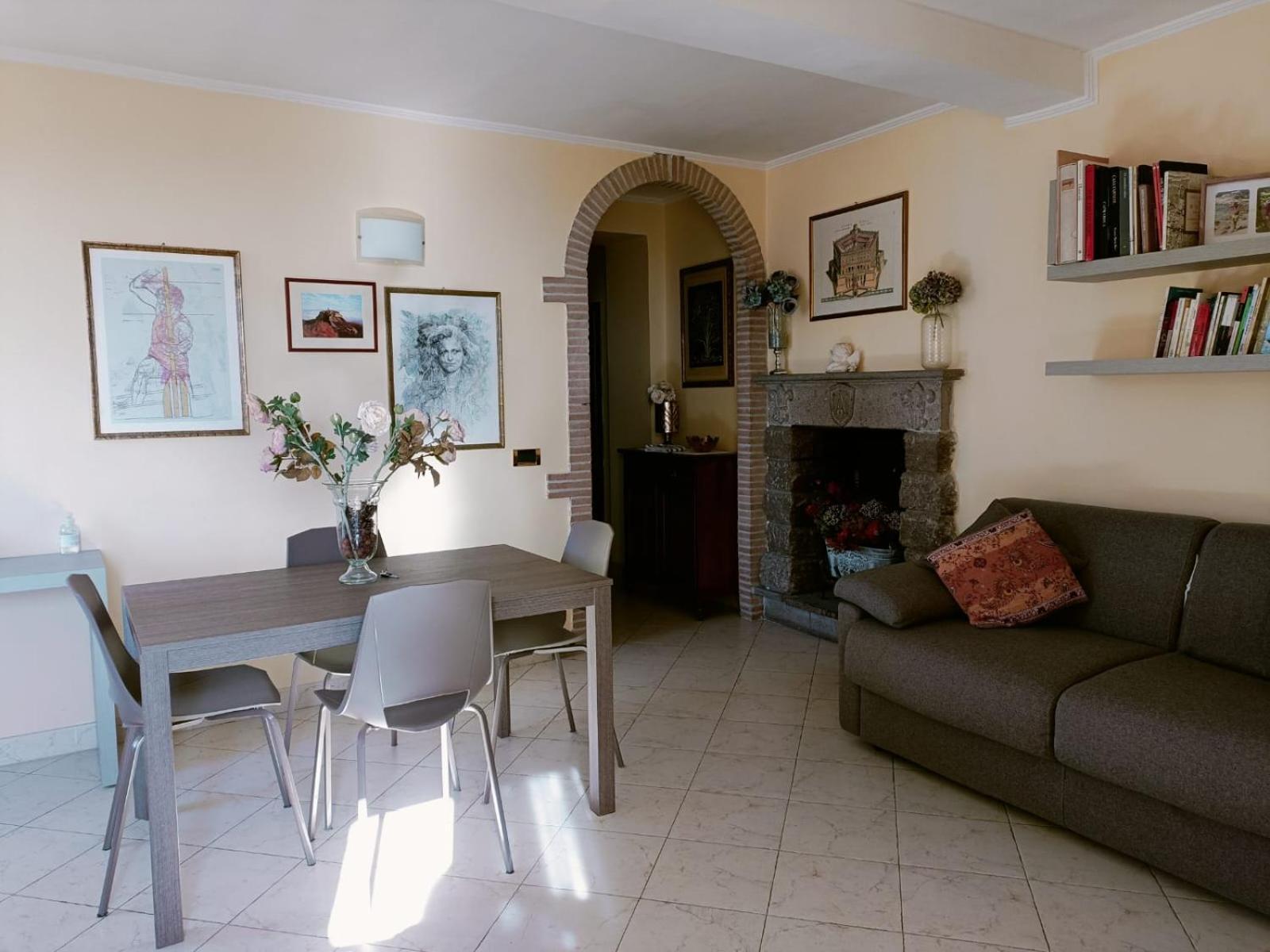 La Casa Del Sole Lägenhet Caprarola Exteriör bild